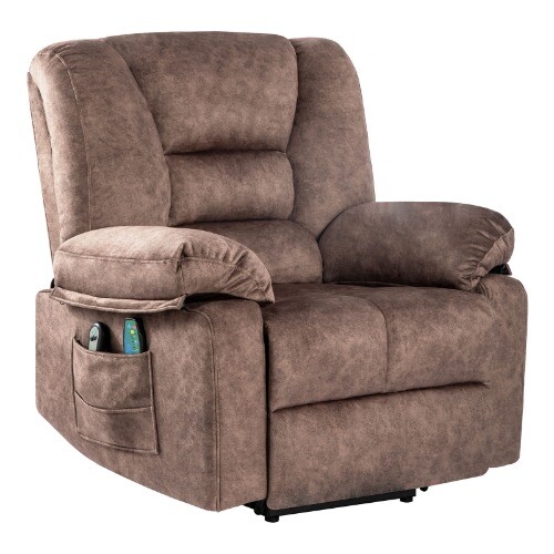 Large Power Lift Electric Recliner Chair with Massage and Heat for Elderly gallery