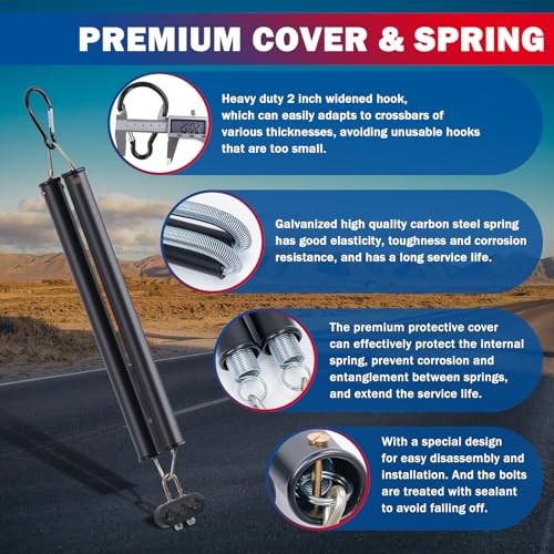 Semi Truck Air Lines Kit with 16" Double Tender Spring Kit 12 FT Double Spring gallery