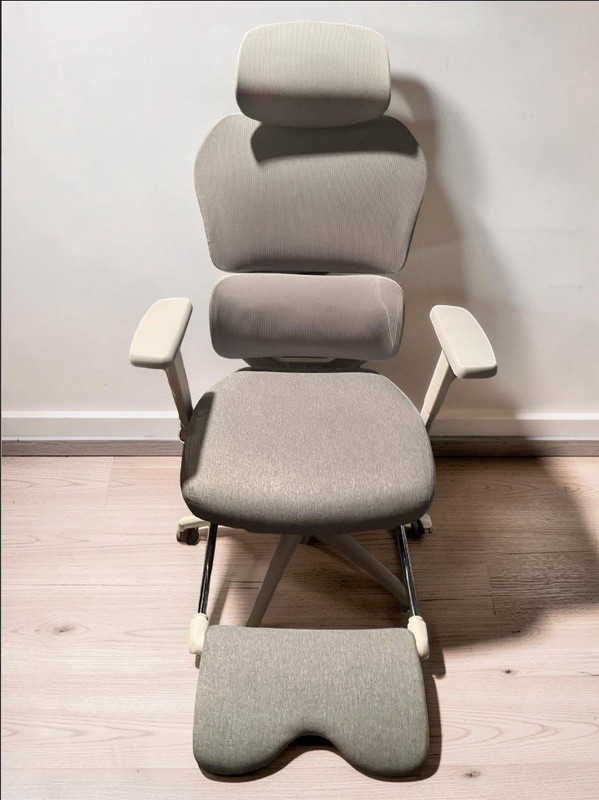Sharper Image S-850 Mesh Massage Office Chair With Back Massager With Heat White gallery