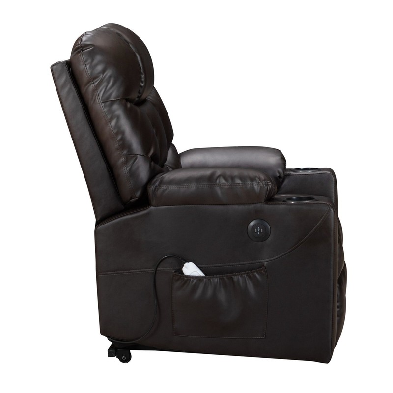 Power lift recliner chair, heated and massage for elderly assistance.  gallery