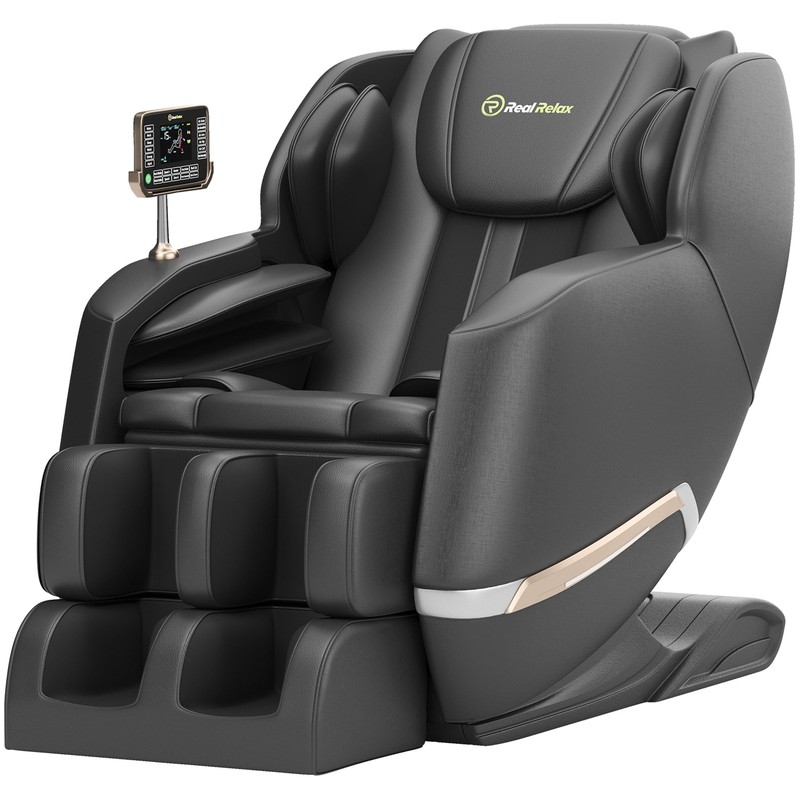 Zero Gravity Full Body Shiatsu Electric Massage Recliner Chair - Black gallery