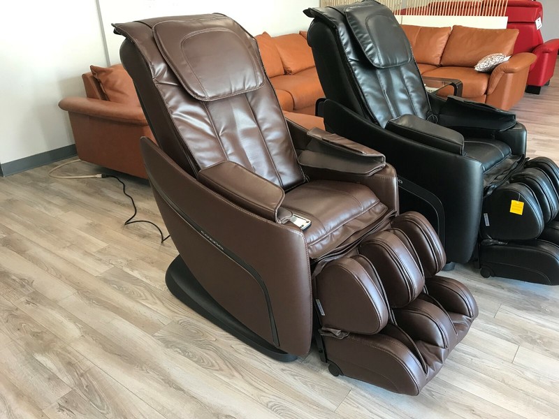 Cozzia CZ-328 Massage Chair Lay Out Recliner with Heat - Chocolate gallery