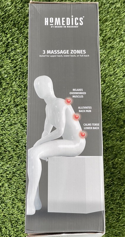 Homedics Shiatsu + Kneading & Vibration Massage Cushion with Heat, Deep Knead... gallery