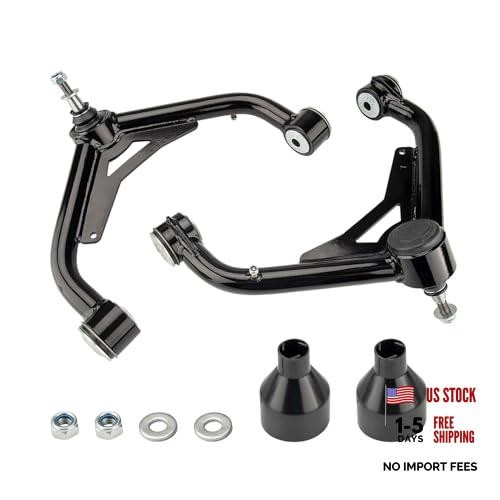 Front Upper Control Arms, 2Pcs 2-4'' Lift with Ball Joint for Silverado