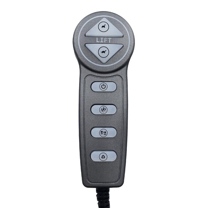 8 Pin Massage Remote Control for Power Recliner & Lift Chair - USB Port, 6 Butto gallery