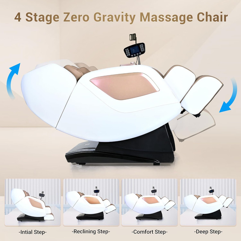 Massage Chair Full Body with Heat, Full Body Zero Gravity Shiatsu Massage Chair, gallery