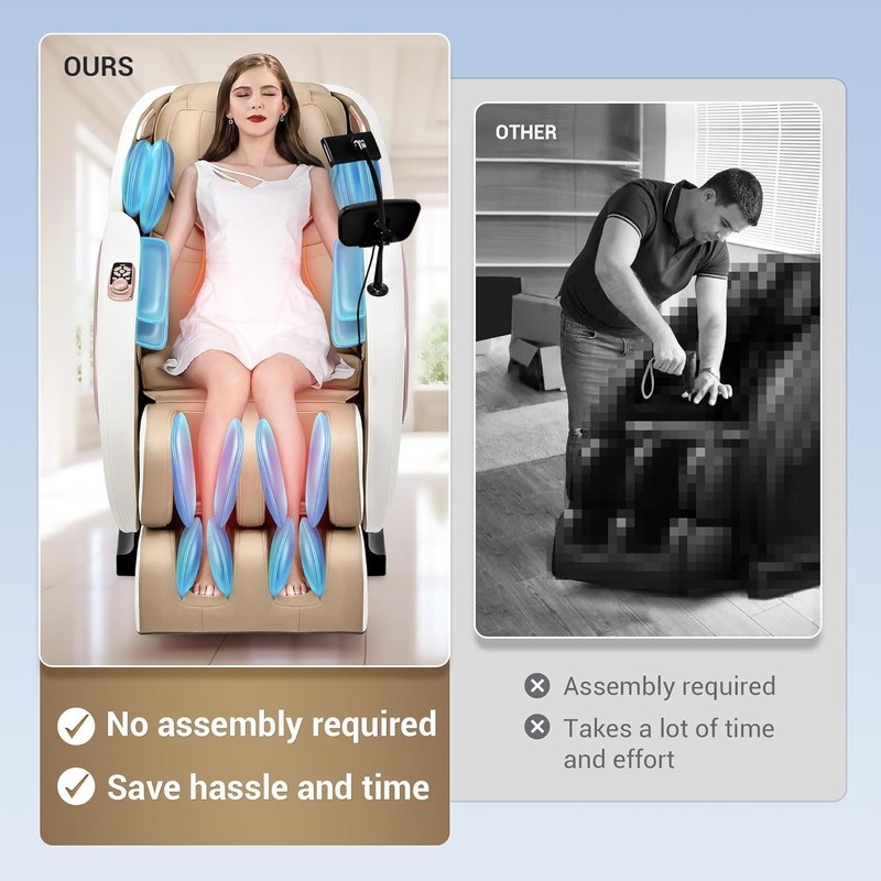 Mazzup Massage Chair Full Body with Heat, Full Body Zero Gravity Shiatsu Massage gallery
