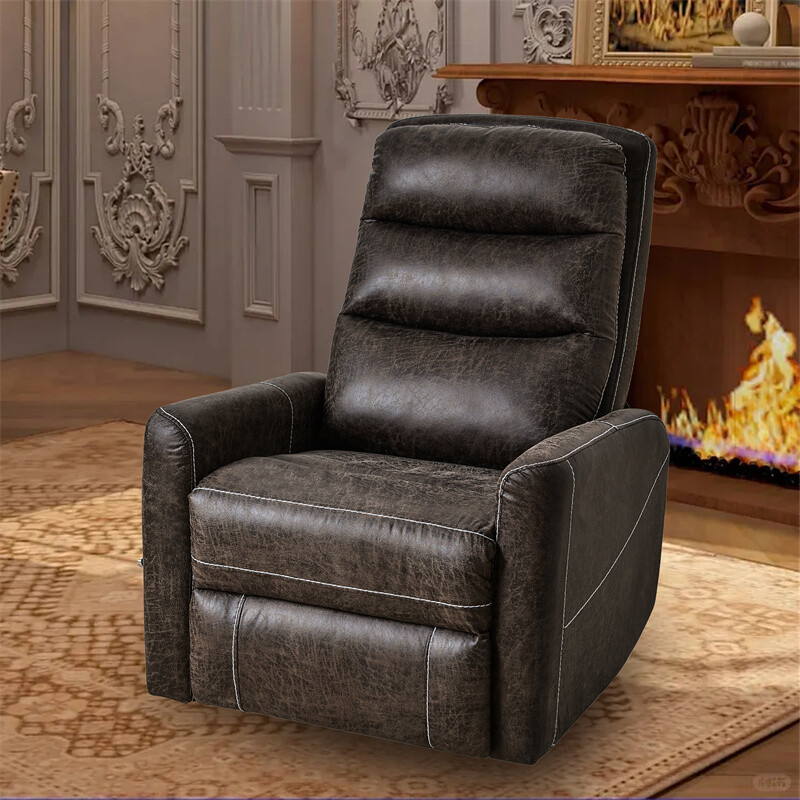 Swivel Glider Rocker Recliner Chair for Nursery Manual Swivel Rocking Recliner