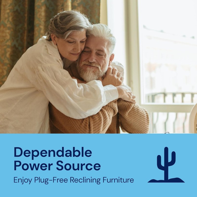 ✅ The Blue Cactus Universal Battery Pack for Reclining Furniture w/ LCD Display gallery