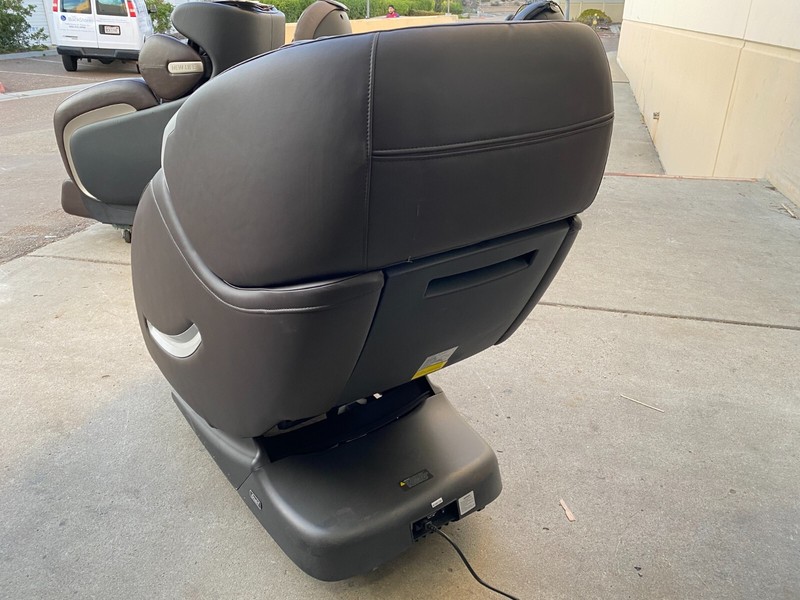 Brown Titan Osaki OS-4000XT L-Track Massage Chair Recliner #5 gallery