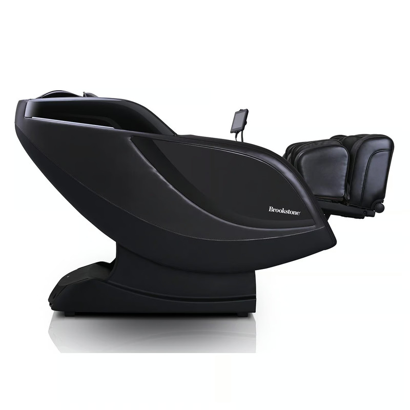 Brookstone BK 650 Reclining Massage Chair (Brown/Black) gallery