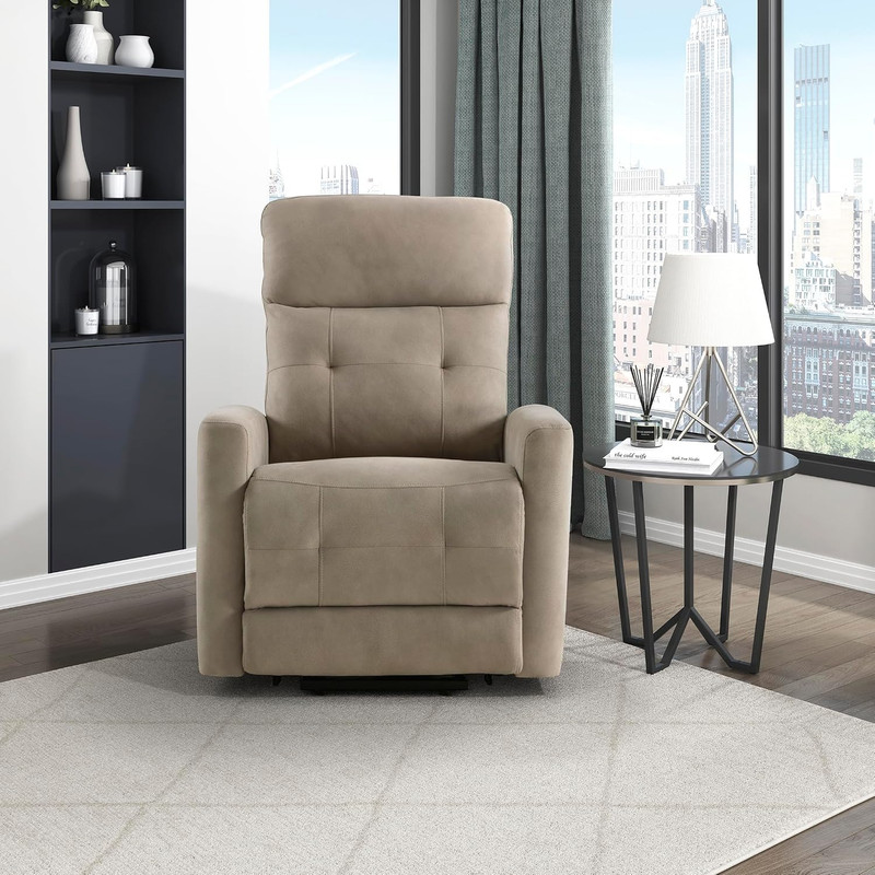 Power Lift Recliner with Heat and Massage for Adults Elderly Ergonomic, Textured gallery