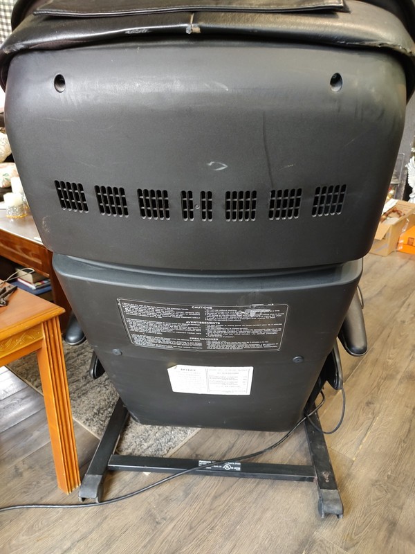 Panasonic Black Massage Recliner Chair w/ Wired Remote, Shiatsu/Vibration gallery