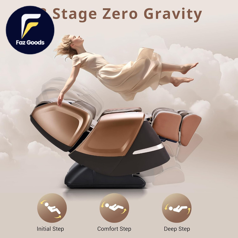 4D Massage Chair for Full Body 4D+2D Dual Mechanism with Waist & Shawl Heating gallery