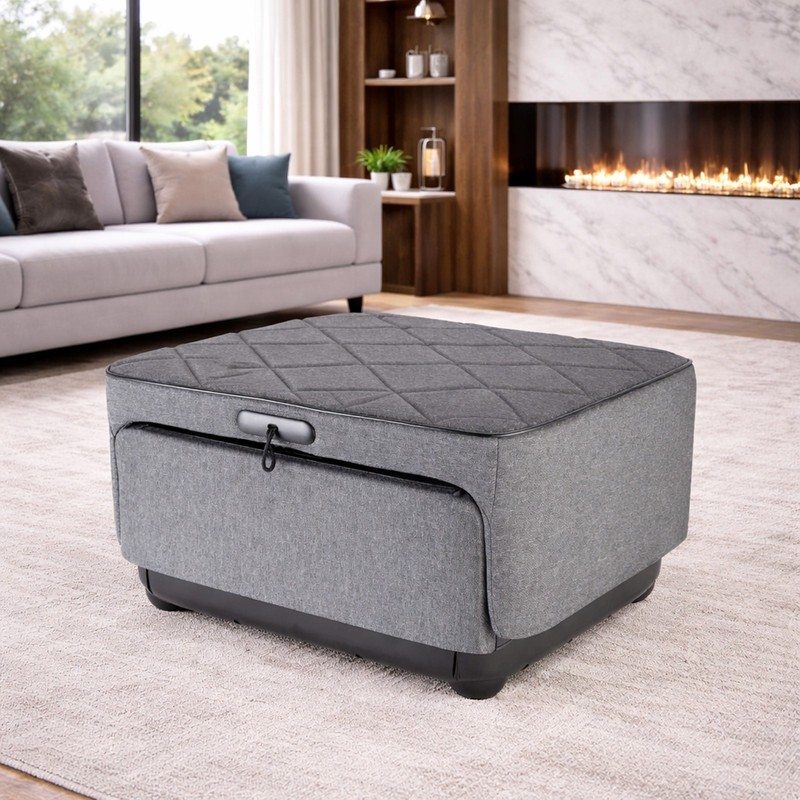 Carepeutic Foldable Ottoman Shiatsu Foot and Leg Massage Machine KH349 gallery