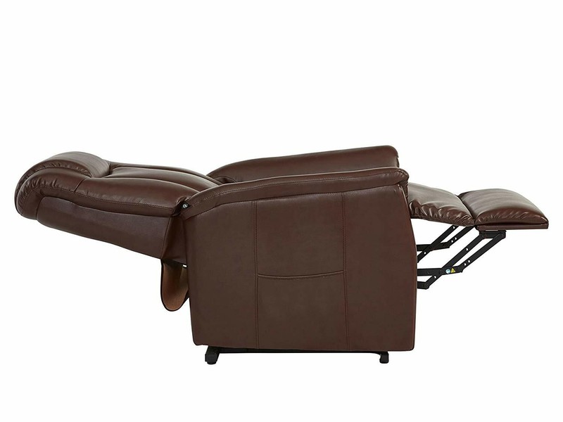 Serta Winston 592 Perfect Lay Flat Infinite Position Lift Chair Recliner Cognac
