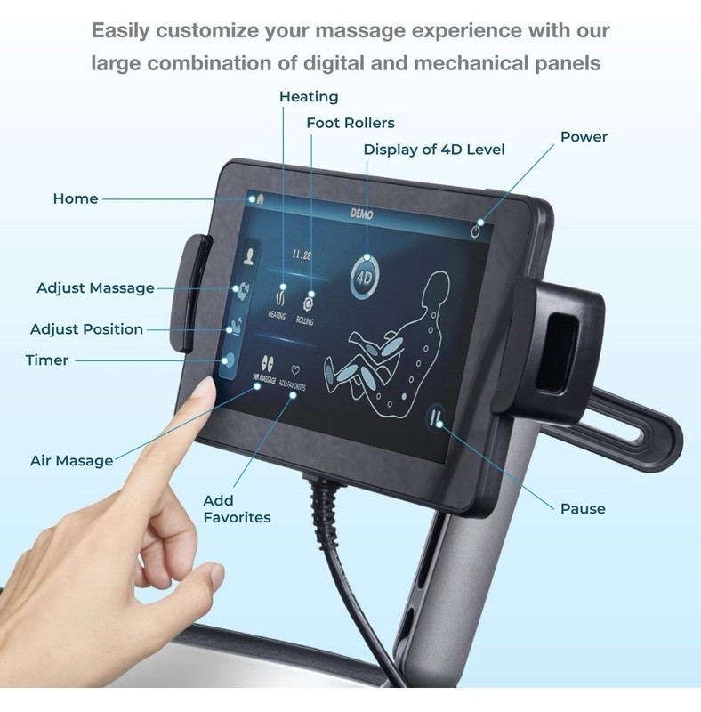 Osaki Vibe 4D l Automatic Body Scan l Deep Calf-Kneading l 3-Stage Zero Gravity gallery
