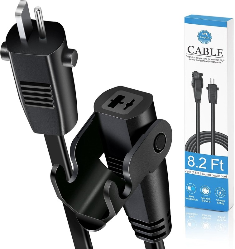 Cable de extensión de 8,2 pies (2,5 m) para sillón elevador o sillón reclinable.