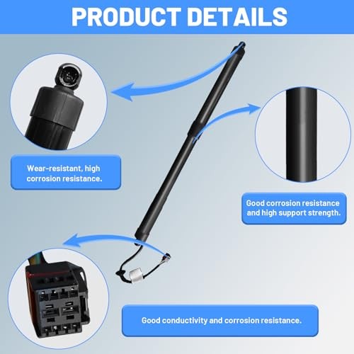 Tailgate Power Lift Support Shock Strut - Compatible with Hyundai Rear Left gallery