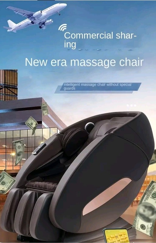 Money Operated Zero Gravity Full Body Massage Chair Commercial Use Vending gallery