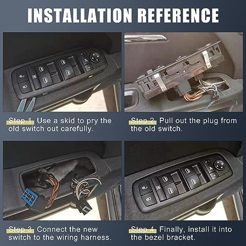 Front Left Driver Side Master Control Electric Power Window Switch for gallery