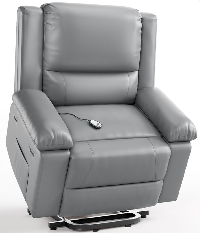 Electric Power Lift Recliner Chair with Heat & Massage for Elderly Comfort