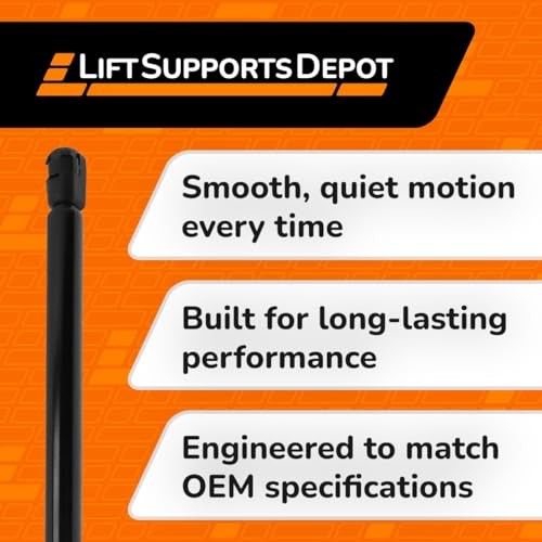Qty (2) Acura MDX 2007 to 2013 Liftgate Tailgate Lift Supports with Power gallery