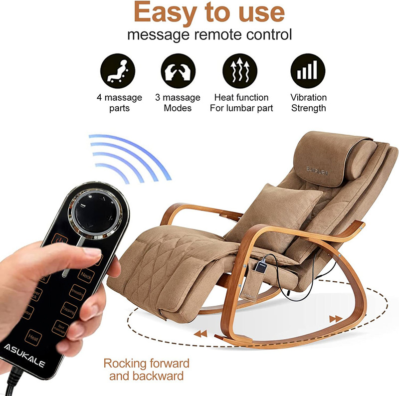 Rocking Chair with Massage Function, Reclining Function, Electric Relaxing Chair gallery