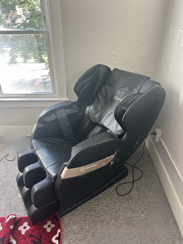 Real Relax Full Body Shiatsu Massage Chair Recliner ZERO GRAVITY Foot Rest gallery