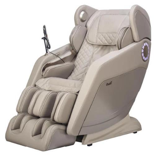 Osaki Hiro L-Track Heated Zero-G Bluetooth USB Charger 3D Massage Chair (Taupe)