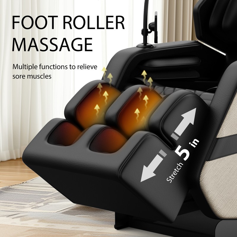 Full Body Massage Chair L Track Zero Gravity Shiatsu Massage recliner w/5 Modes gallery