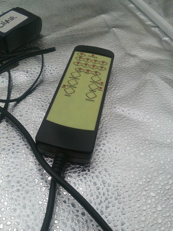 Vinsetto Massage Recliner Chair Remote Control And Power Cord gallery