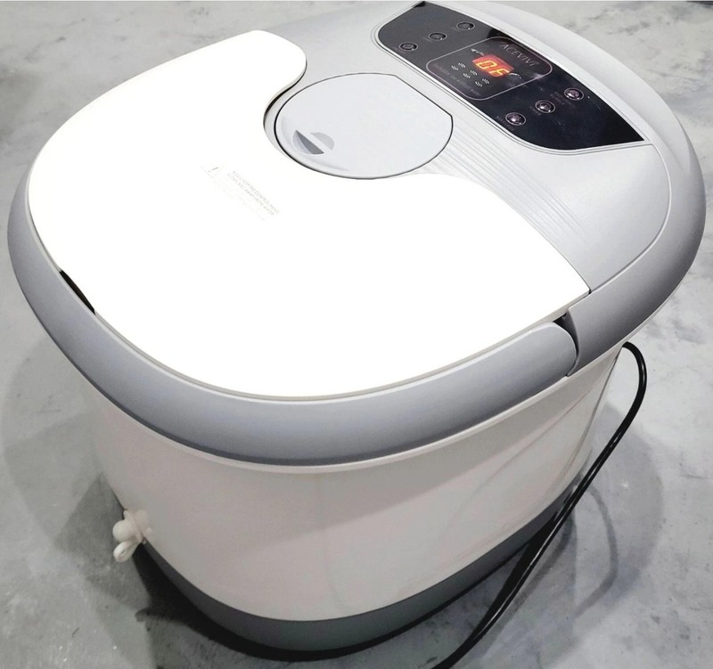 Heated Foot Spa Massager – Bubbles, Adjustable Temperature, Pedicure Soothing gallery