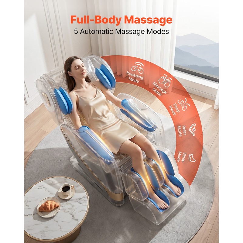Uimoso Zero Gravity Full Body Massage Chair with 10-Point Roller System gallery