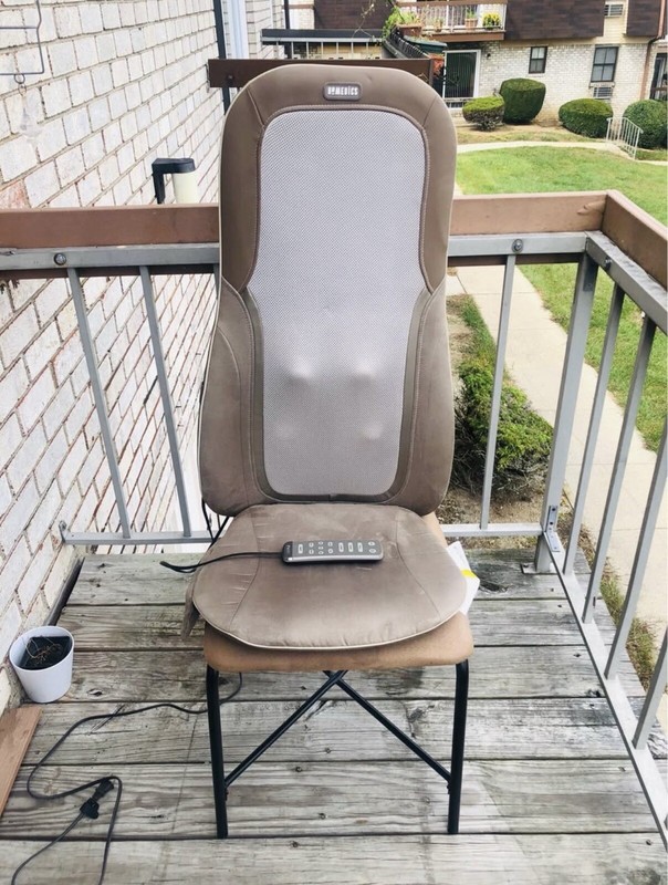 HoMedics Quad Shiatsu Pro Massage With Heat Zone Control Gently Used
