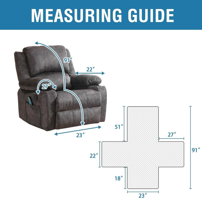 100% Waterproof Power Lift Recliner Chair Cover Non Slip Electric Power Brown gallery