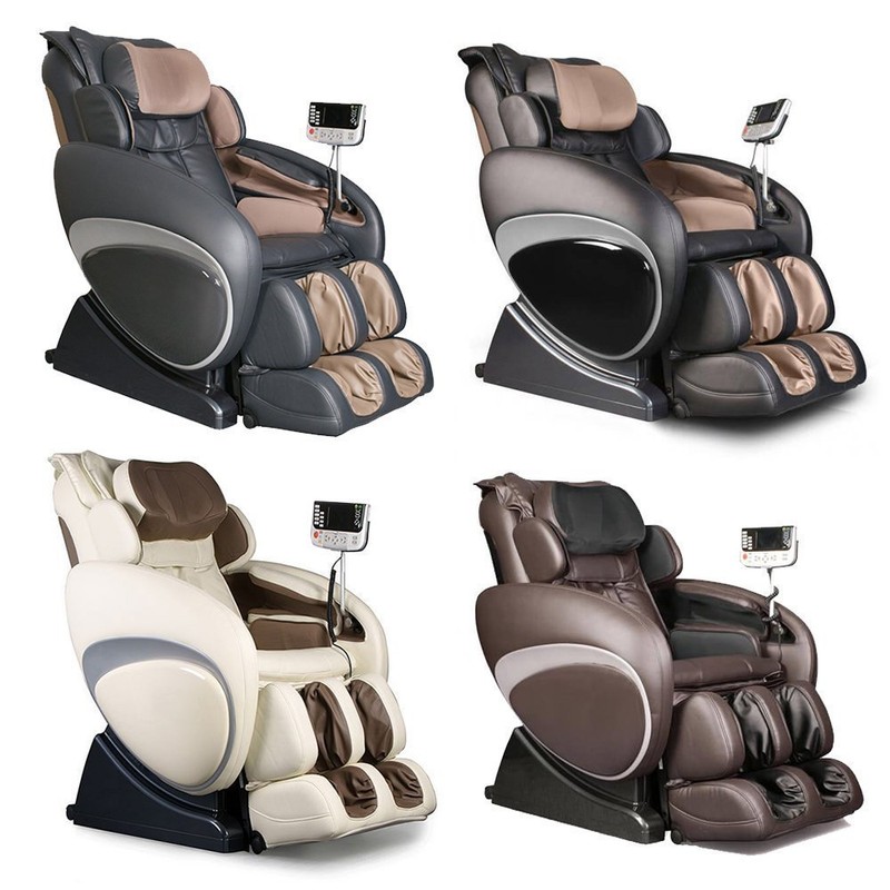Taupe Osaki OS-4000T Executive Zero Gravity Massage Chair Recliner Foot Rollers gallery