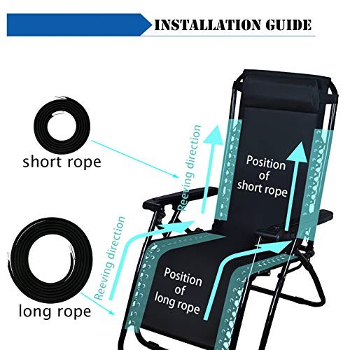 Universal Replacement Bungee Cords for Zero Gravity Chair Zero Gravity gallery