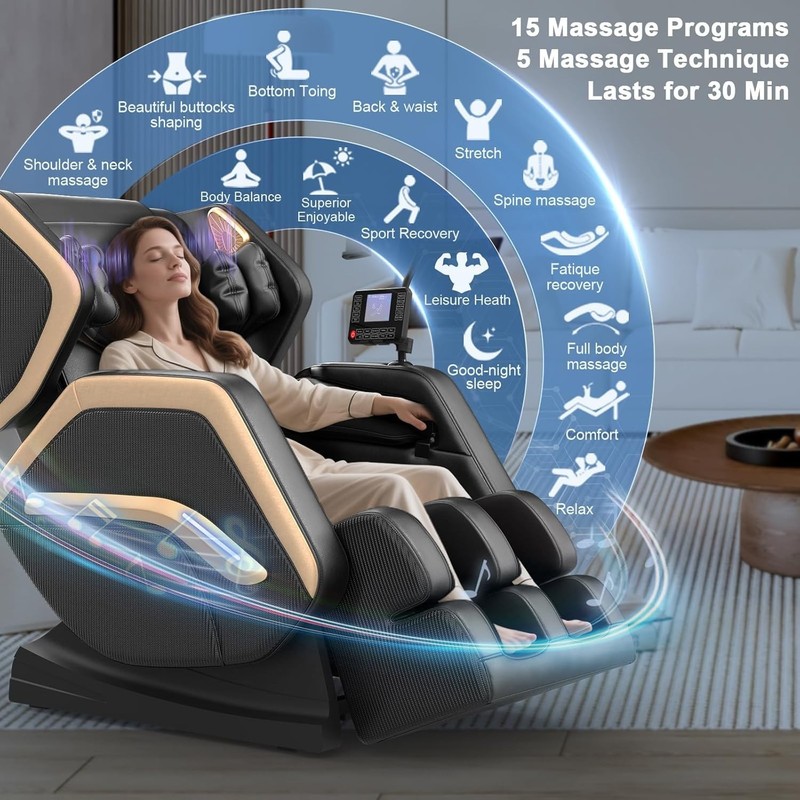 Massage Chair Full Body, Zero Gravity Massage Chair 2026 for Back Fatigue gallery