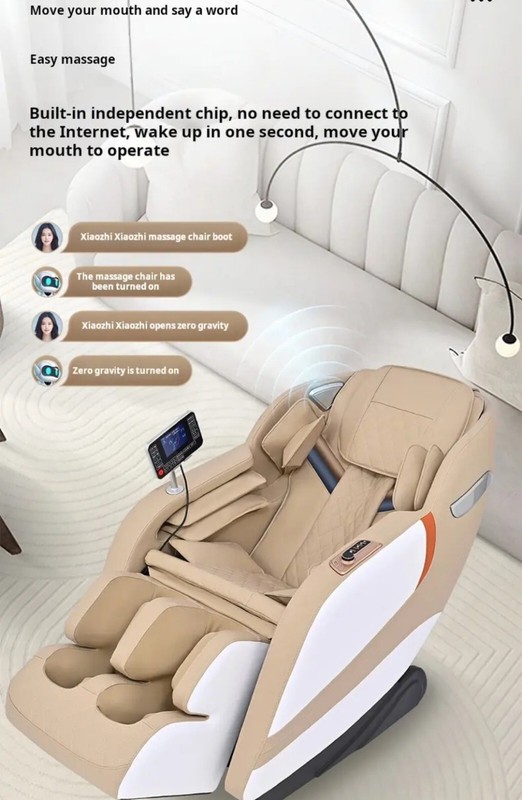 Luxury Full Body 4D Zero Gravity Massage Chair Heating SL Foot 180° Bluetooth gallery