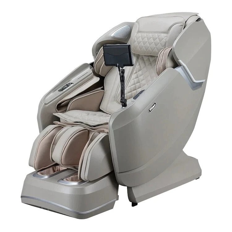 Titan Pro-Vigor 4D SL-Track Zero Gravity Heated Massage Chair - Taupe, Open Box gallery