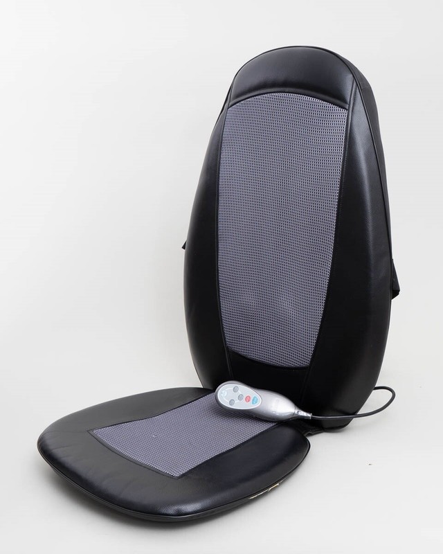 Homedics Shiatsu Massaging Cushion Seat with Heat Black Model SBM-200H gallery