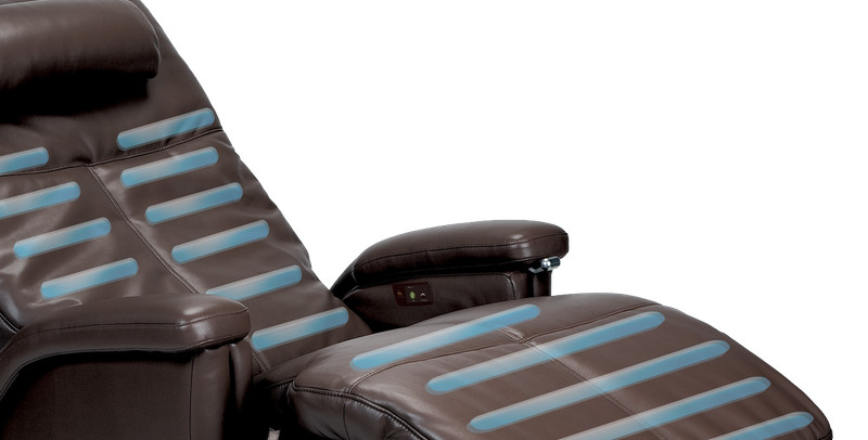 Human Touch PC-086 Tranquility Zero-Gravity Recliner Perfect Chair Heat - Black gallery
