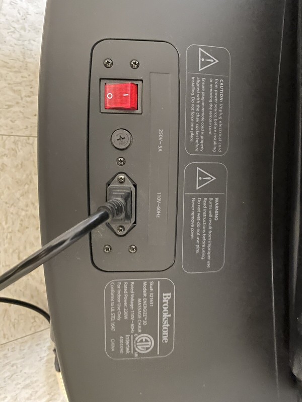 Energize 3D Massage Chair gallery