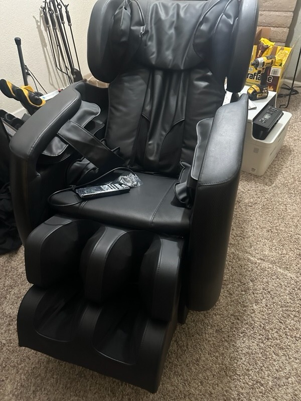 Full Body Air Pressure Massage Chair Recliner ZERO GRAVITY Foot Roller gallery