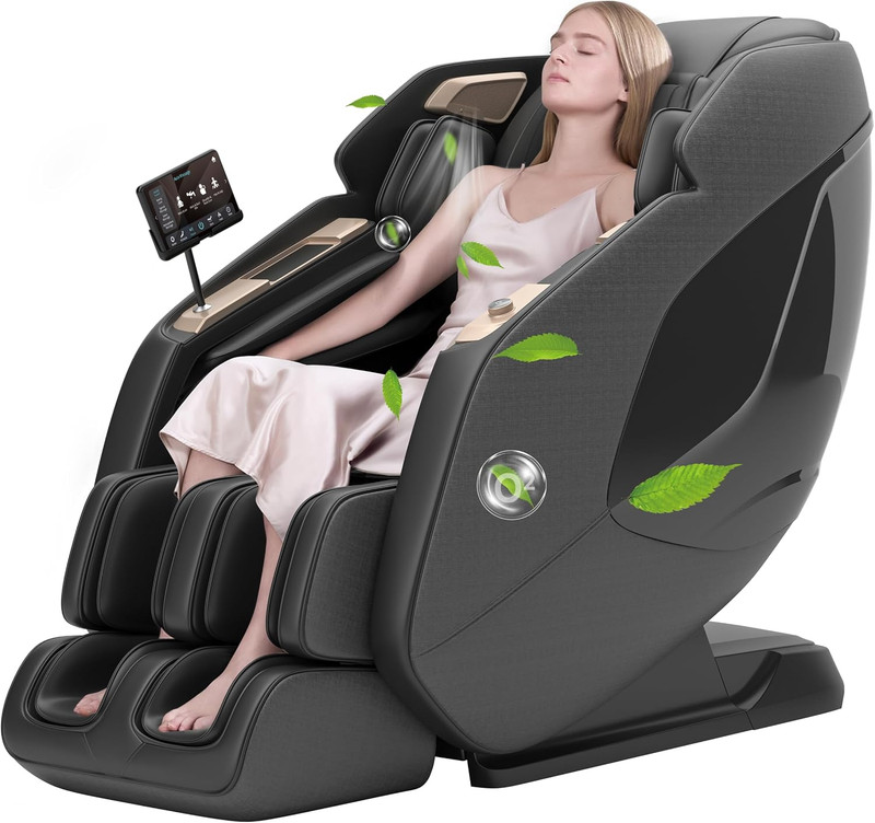 4D Zero Gravity Massage Chair – Full Body Relaxation with 20 Auto Modes