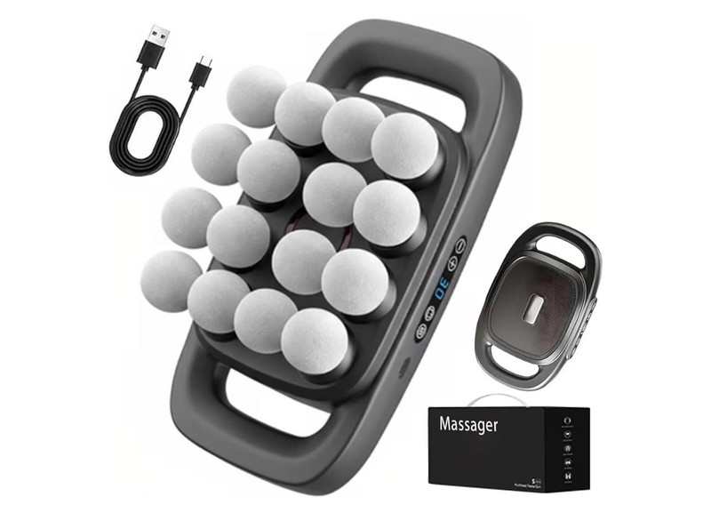 Electric Neck & Shoulder Massager with Heat, Deep Tissue Shiatsu Pain Relief gallery