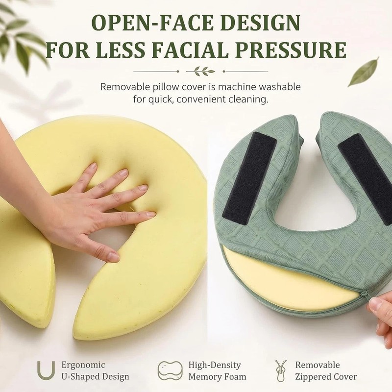 Adjustable Massage Headrest with Arm Rest - Portable Home Massage Kit gallery