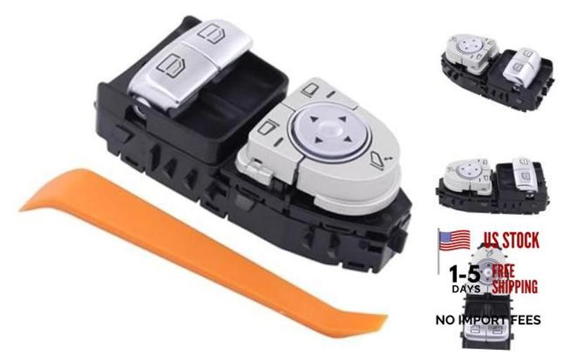 Mercedes Front/Left 3 Pin Electric Power Master Window Switch – Front/Left