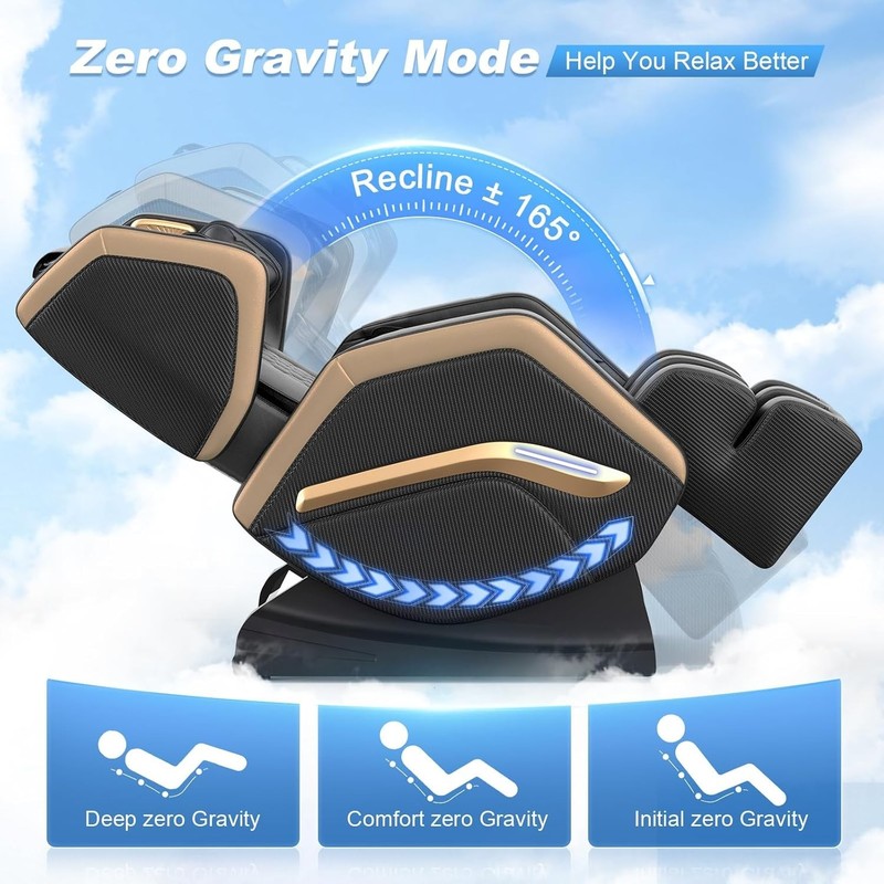 Massage Chair Full Body, Zero Gravity Massage Chair 2026 for Back Fatigue gallery